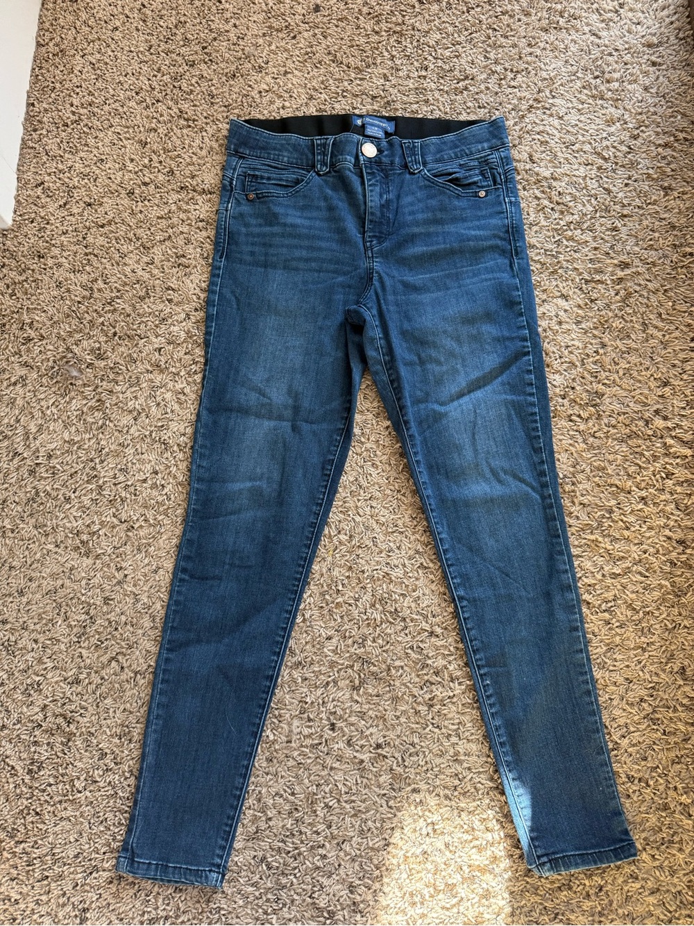 Democracy Women's Skinny Jeans - Dark Blue Wash